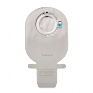 Bolsa de Colostomia Sensura Mio, Cinza, Drenável, Flange de 50mm - (30 Unid) Coloplast 11442