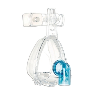 Máscara BiTrac Full Face Mask com Cotovelo com Válvula Anti-Asfixia - Ramo Único - Pulmodyne