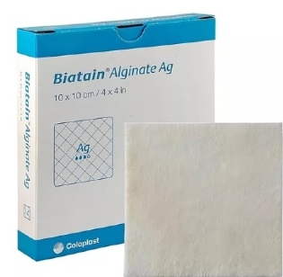 Biatain de Alginato 10cm x 10cm - (1 unidade) - 3710